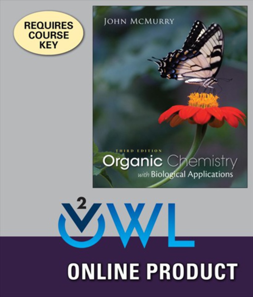 OWLv2 for McMurry's Organic Chemistry: With Biological Applications, 3rd Edition, [Instant Access], 1 term (6 months) 3rd Edition â€“ PDF/EPUB Version Downloadable